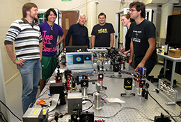 Dr Boris Hage, Mr Seiji Armstrong, Professor Hans Bachor, Dr Jiri Janousek, Dr Katherine Wagner and Dr Jean-Francois Morizur